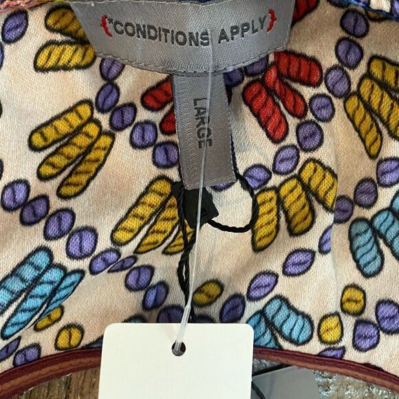 Anthropologie Conditions Apply Sz L NWT Blue Chloe Maxi Slip Dress - Picture 12 of 15